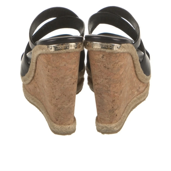 EUC Jimmy Choo Prisma espadrilles size 39 (read description) w/ box and dust bag - Picture 3 of 14